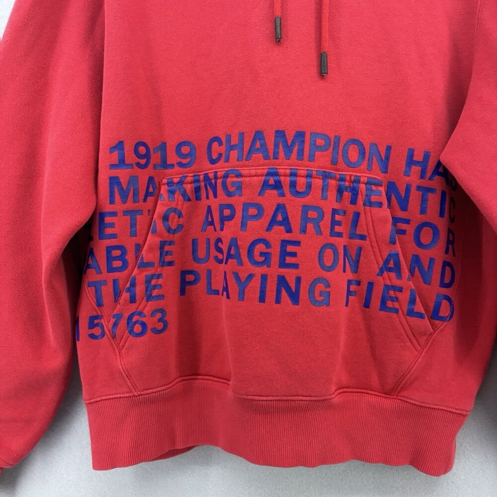 Champion Super Fleece 2.0‎ Behind The Label 1919 Hoodie Sweatshirt, Men's Medium - Picture 3 of 12